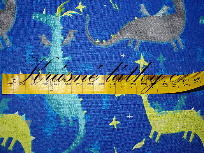 Draci - 100% bavlna, š. 160 cm, 150 g/m2