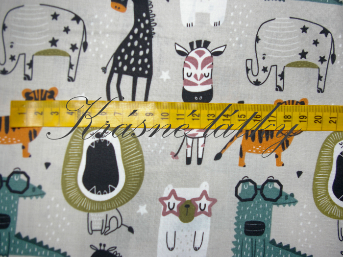 Safari - 100% bavlna, š. 160 cm, 145 g/m2