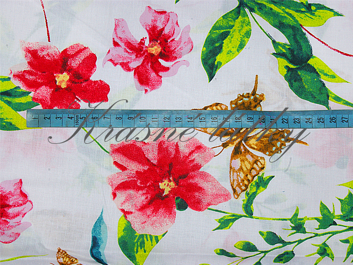 Motýl zlatý - 100% bavlna, 160 cm, 130 g/m2