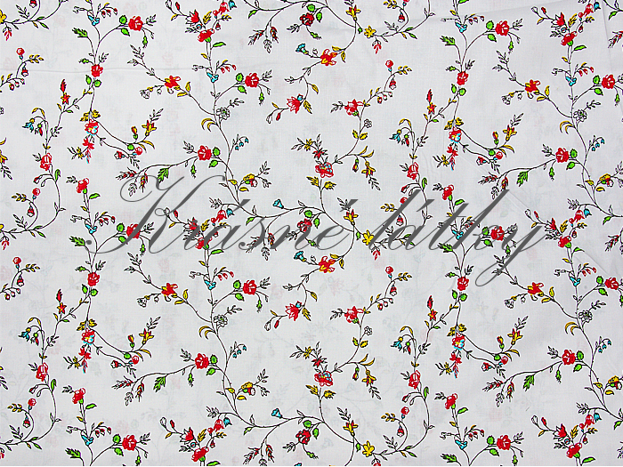Drobné kvítky - 100% bavlna, 160 cm, 130 g/m2