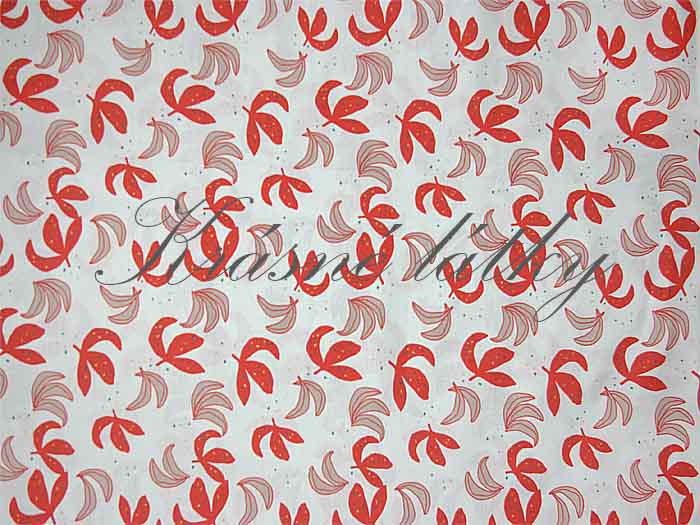 Bavlna lístky - 100% bavlna, š. 150 cm, 115 g/m2, látky metráž