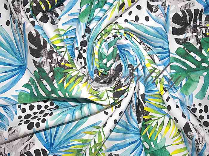 Bavlna listy - 100% bavlna, š. 160 cm, 130 g/m2, látky metráž