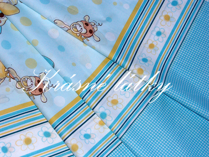 Miminko - 100% bavlna - modrá