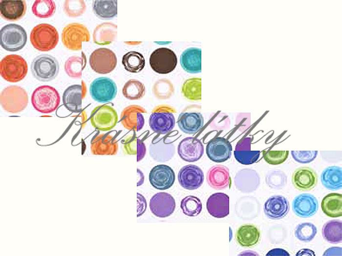 Klubíčka fialová - šíře 240 cm velmi pěkná kvalita