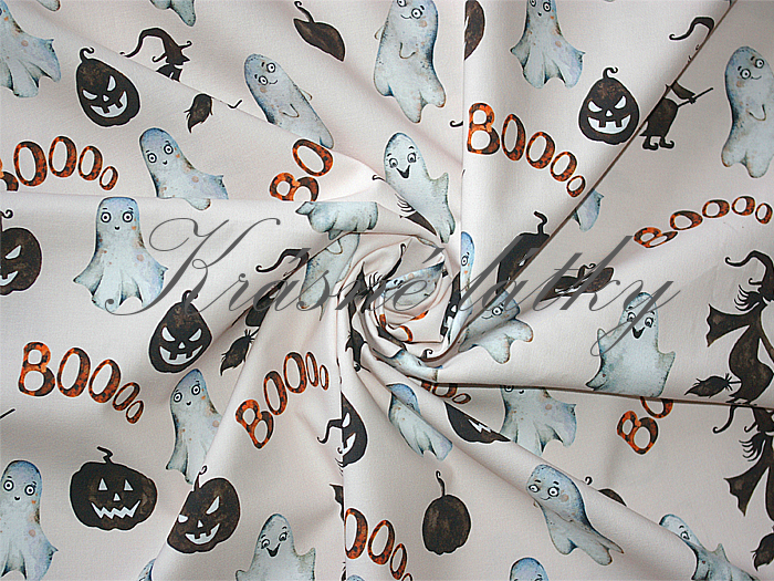 Ježibaba  - 100% bavlna, š. 160 cm, 150 g/m2