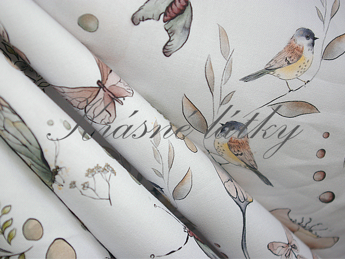 Sýkorky š. 160 cm bavlna, 150g/m2