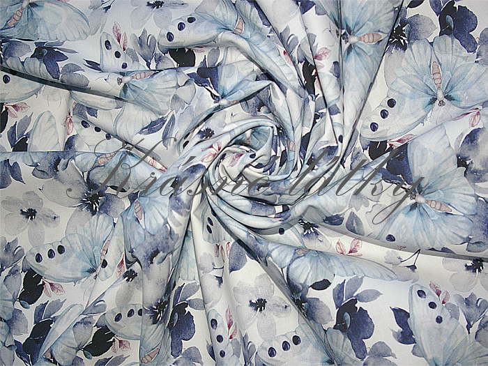 Motýli - 100% bavlna, š. 160 cm, 150 g/m2