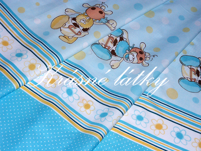 Miminko - 100% bavlna - modrá