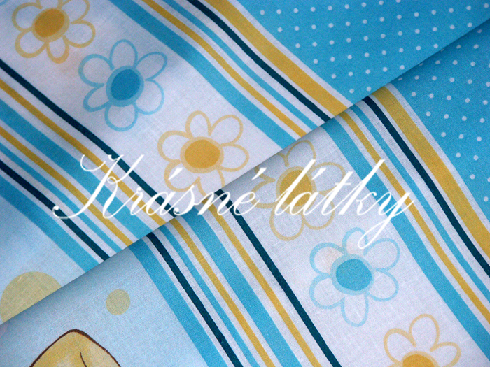 Miminko - 100% bavlna - modrá