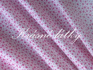 Kytičky - bavlněné plátno š.145, 145g/m2