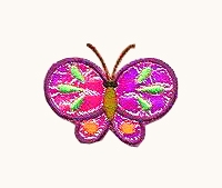 Nažehlovačka motýlek 1