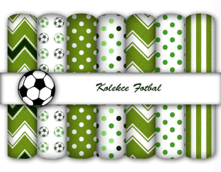 Kolekce Fotbal 2, dětské látky metráž