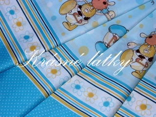 Miminko - 100% bavlna - modrá