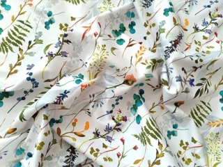 Bavlněný úplet louka