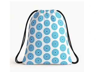 Stahovací voděodolný batoh - pytel - vak mořská pěna