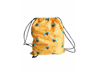 Stahovací voděodolný batoh - pytel - vak včelka