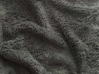 Teddy Sherpa plyš – šedý grafit