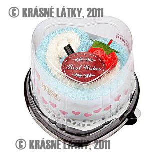 Dort srdíčko č.3 - bavlněný ručník