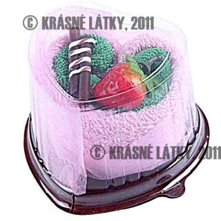 Dort srdíčko č.4 - bavlněný ručník