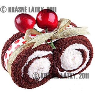 Piškotová roláda č.2 - 2x bavlněný ručník