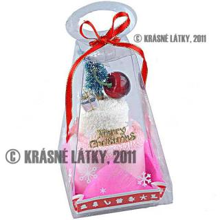 Vánoční desert - bavlněný ručník